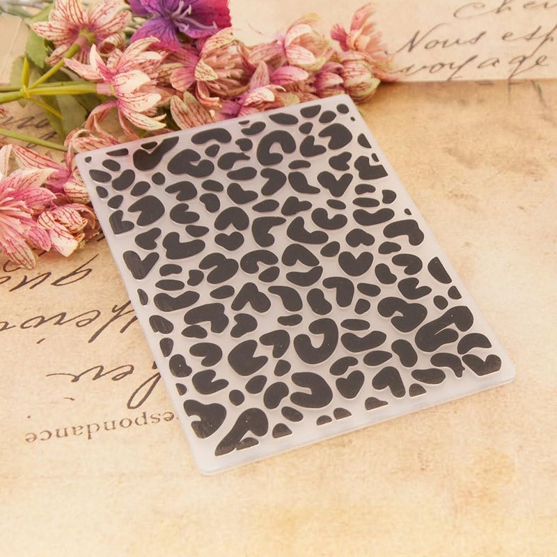 FUGUT 3-D Embossing Folder for Card Making - Plastic Textured Template for DIY Scrapbooking, Paper Crafting and Handmade Art Supplies (3D Irregular Pattern 5.8 x 4.1 in) - Image 3